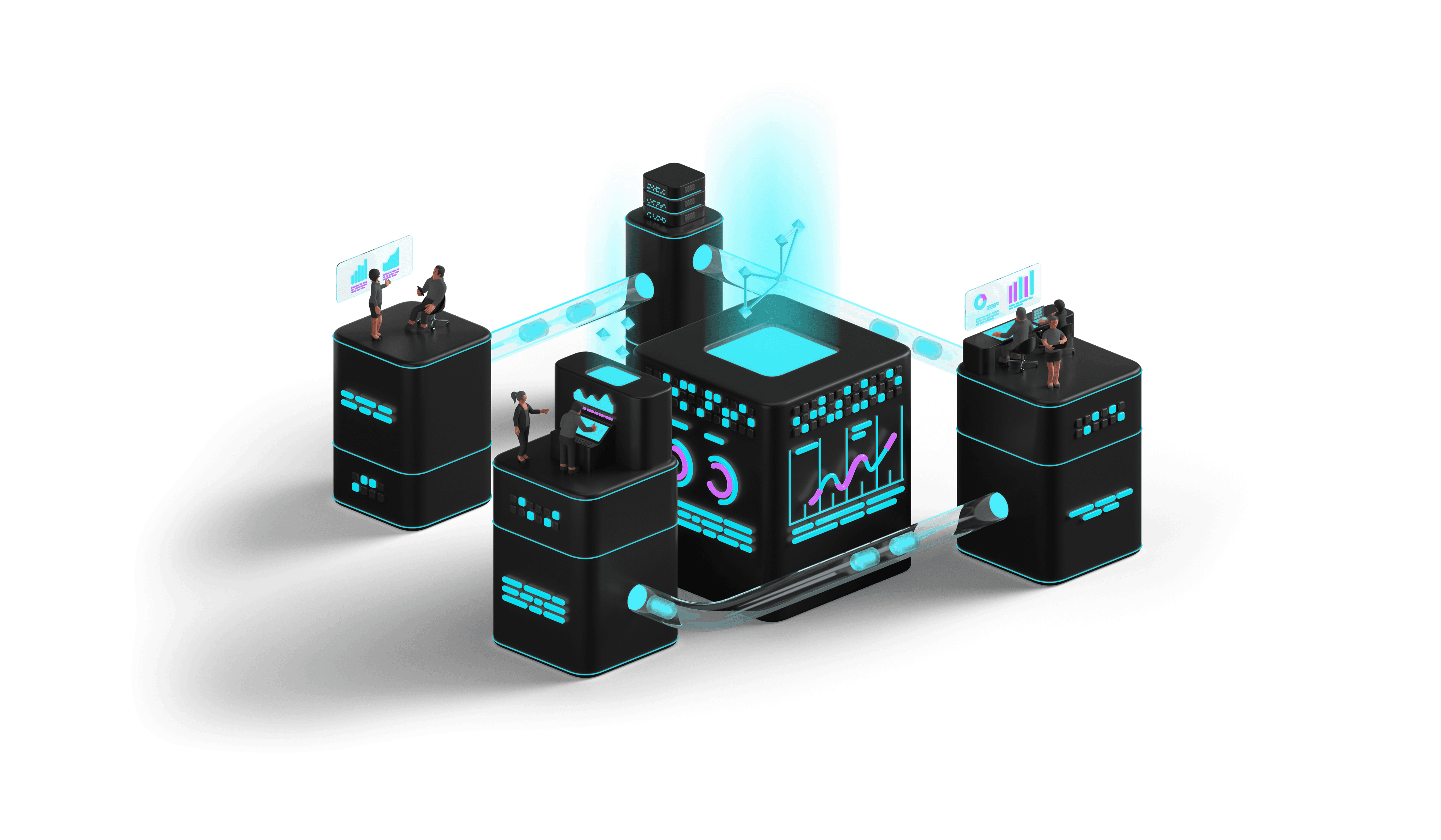 Data Analysis and Technology Illustration